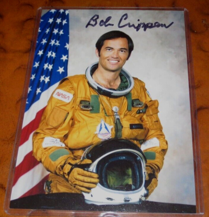 Robert Bob Crippen NASA STS-1 Pilot signed autographed photo Space Shuttle