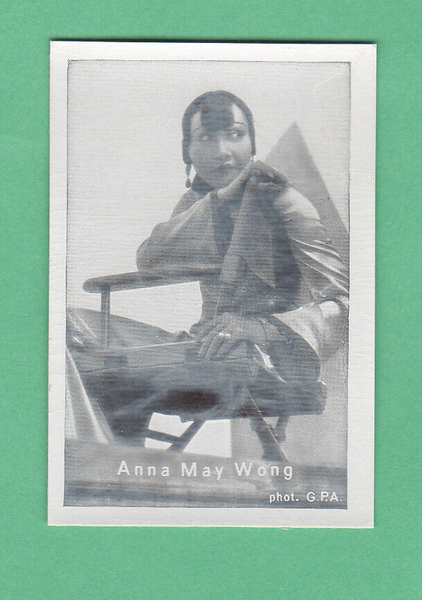 1932  Anna May Wong  Macedonia   Film Card  Rare  Please Read