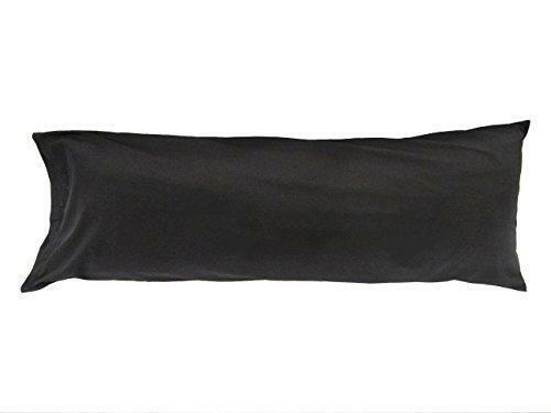 Sleep Solutions Body Pillow Case, Black