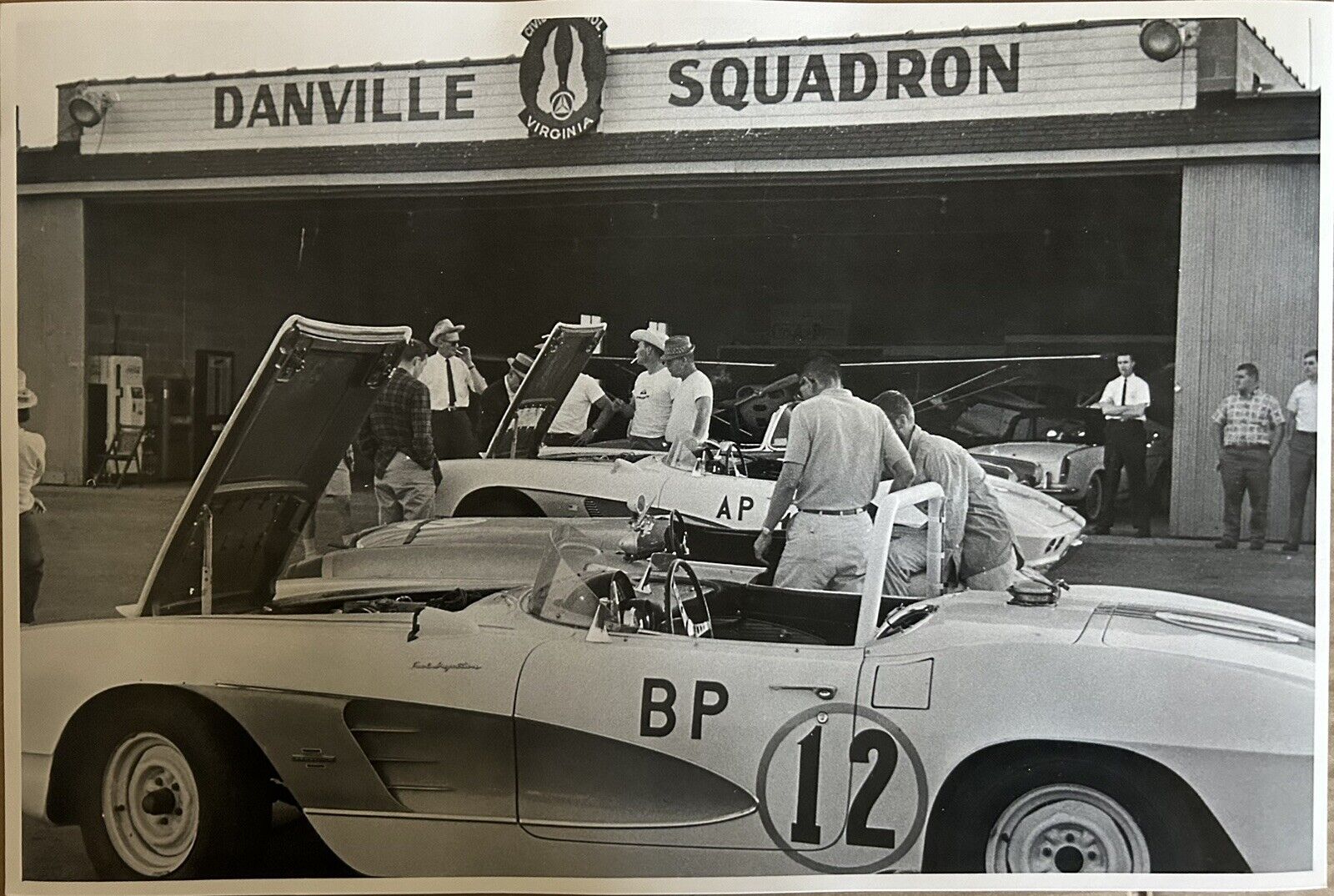 Vintage Virginia International Raceway 1961 Corvette Photo