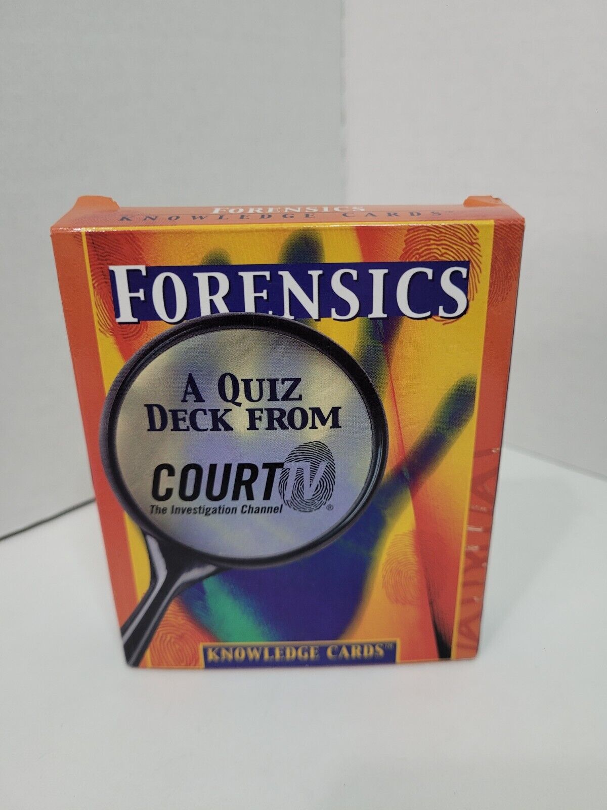 Forensics Knowledge Cards A Quiz Deck from Court TV Coroner Investigation 