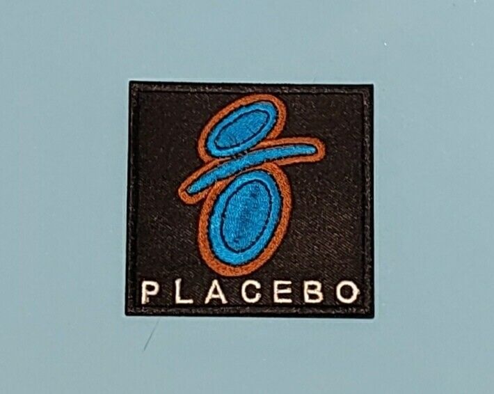 Rock Music Sew / Iron On Embroidered Patch:- Placebo (a)