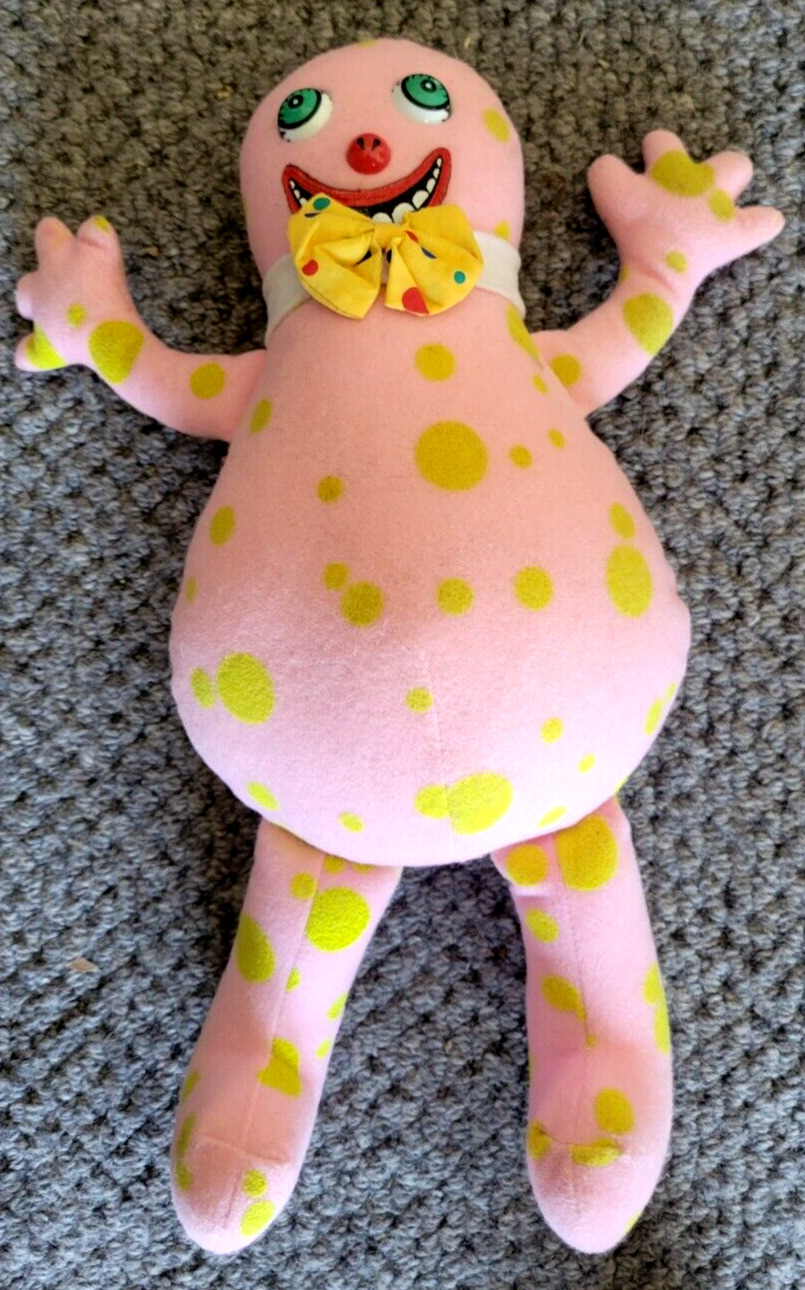 Mr Blobby Origional Vintage soft toy made by the gift corp England 1992 35cm