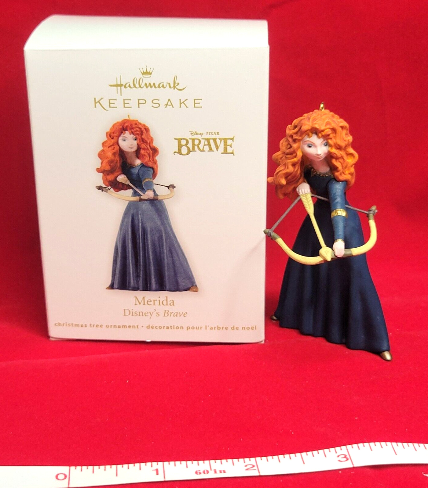 2012 Disney Brave Merida Hallmark Keepsake Ornament with box and plastic insert