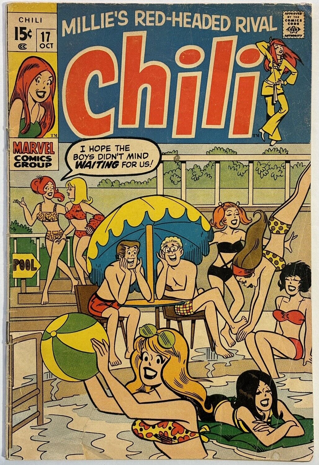 MARVEL Comic - Chili #17 (1970) Stan Goldberg
