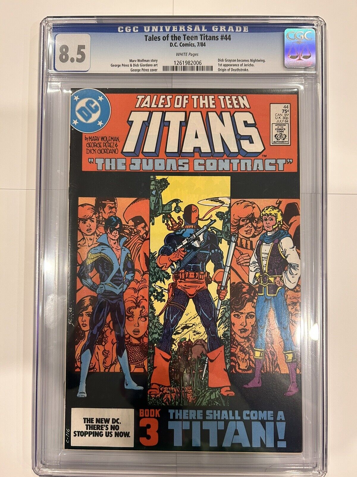 Tales Of The Teen Titans 44 1st Nightwing 8.5 WP