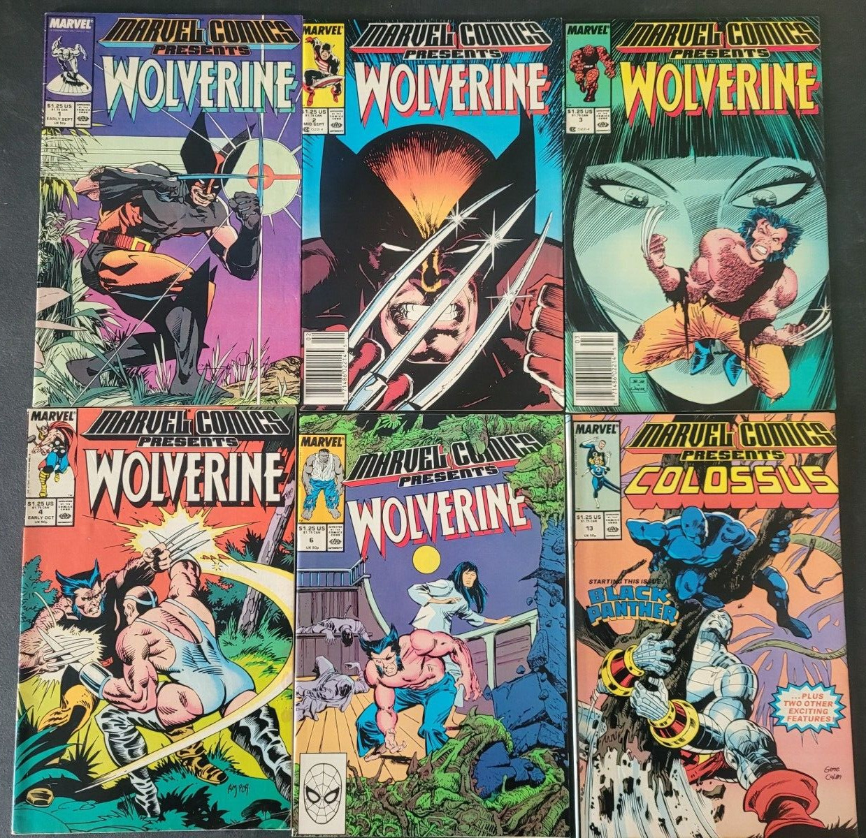 MARVEL COMICS PRESENTS SET OF 28 ISSUES (1988) WOLVERINE WEAPON X 1 84 85