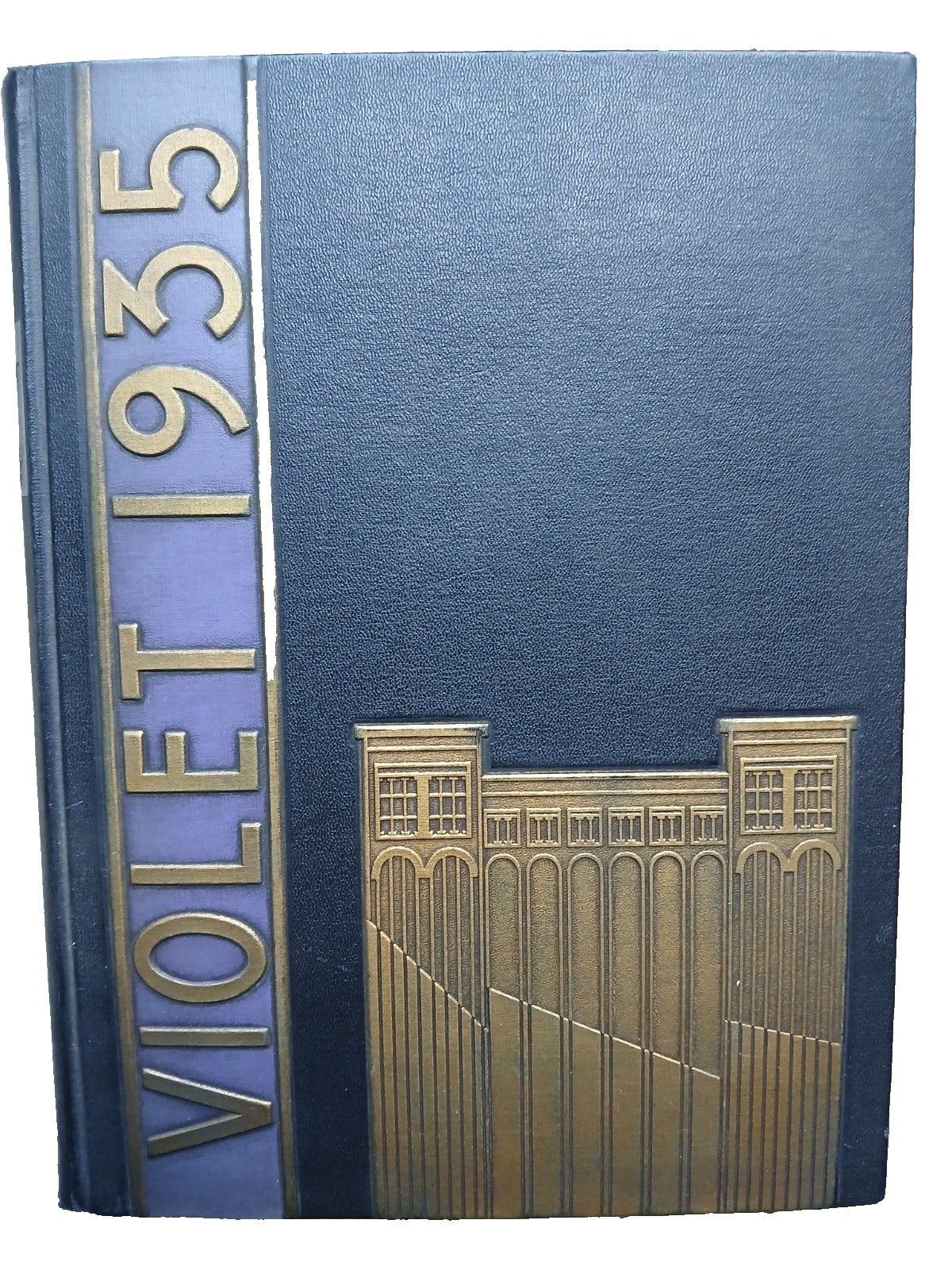 Violet 1935 School of Commerce Accounts and Finance NY University Yearbook