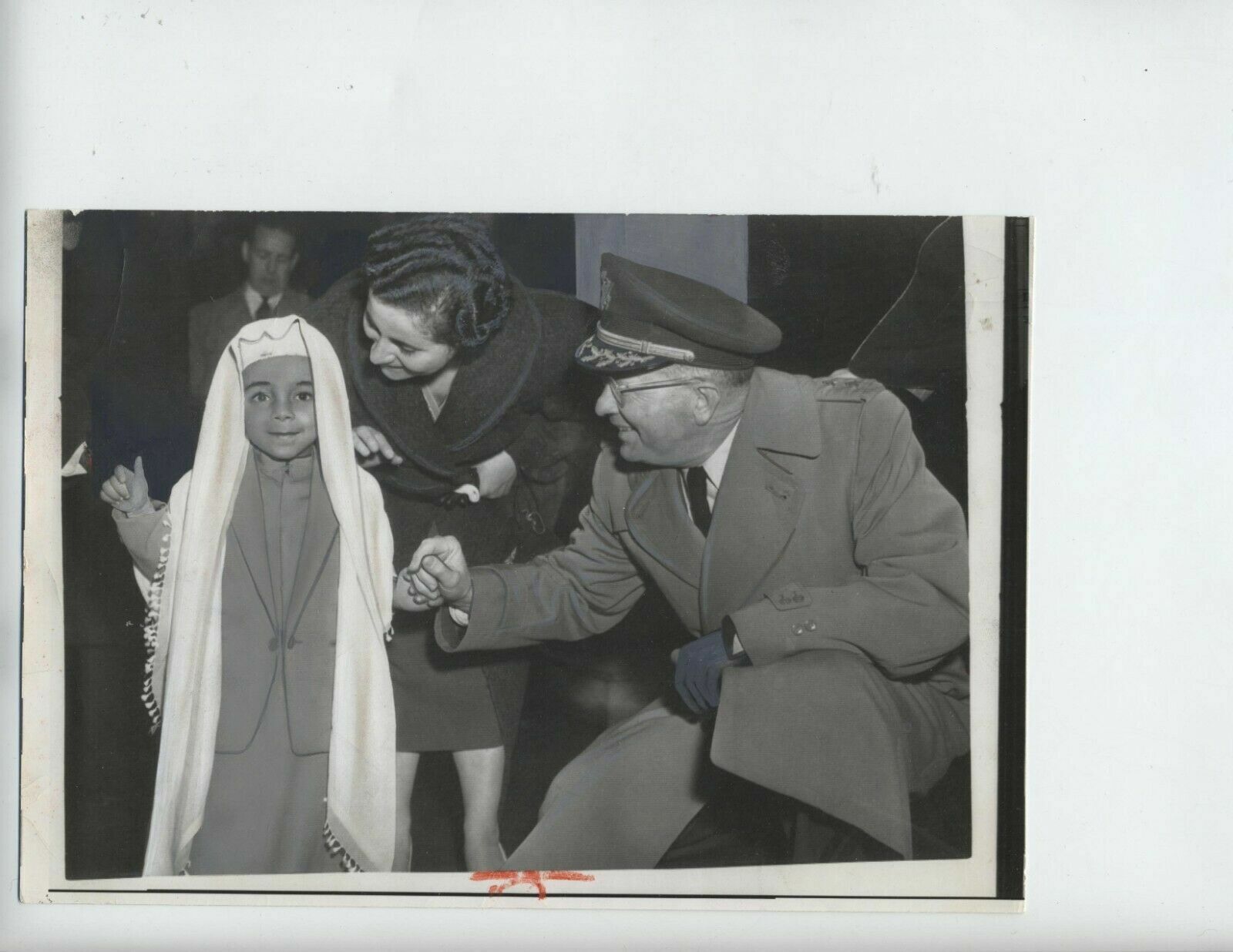 1957 SAUDI ARABIA PRINCE MASHUR ORIGINAL PHOTO  VINTAGE d