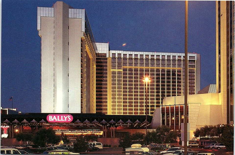 Vintage Bally's Hotel & Casino Las Vegas Nevada 4x6.75 PCB-3H