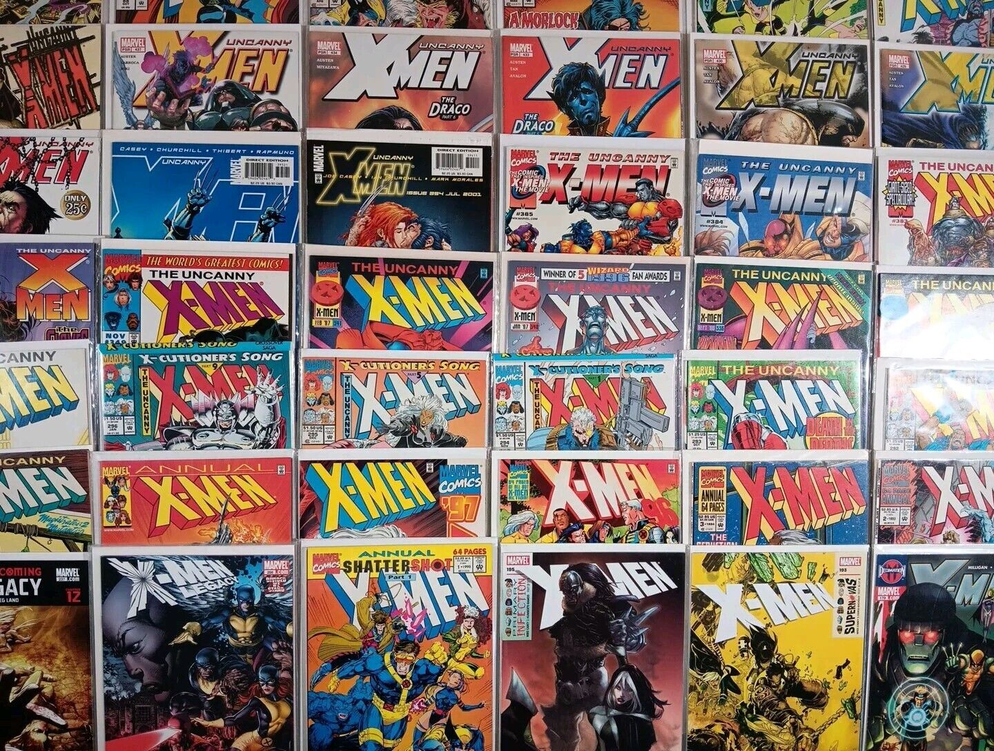 Marvel Comic Book Lot X-Men