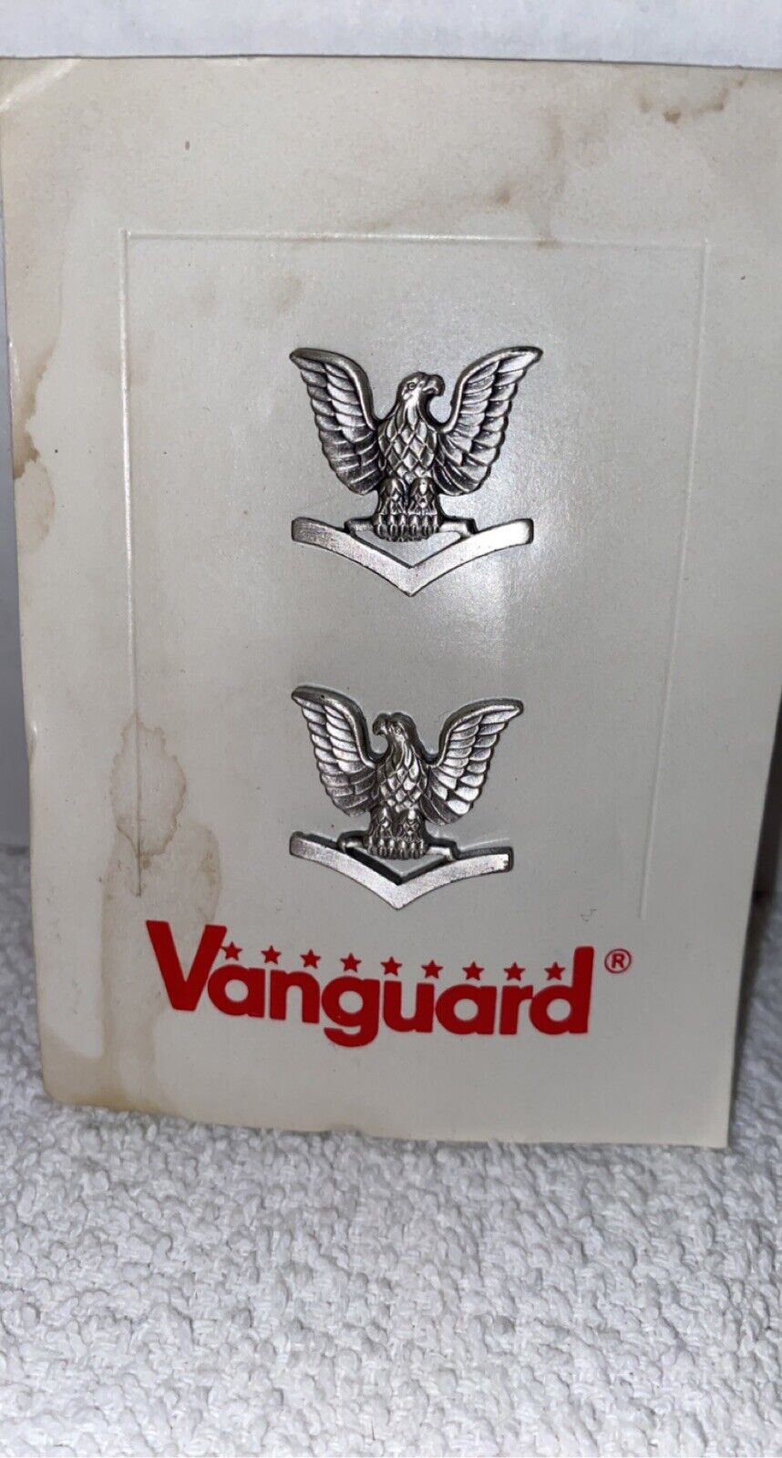 VINTAGE  Vanguard Eagle Pins