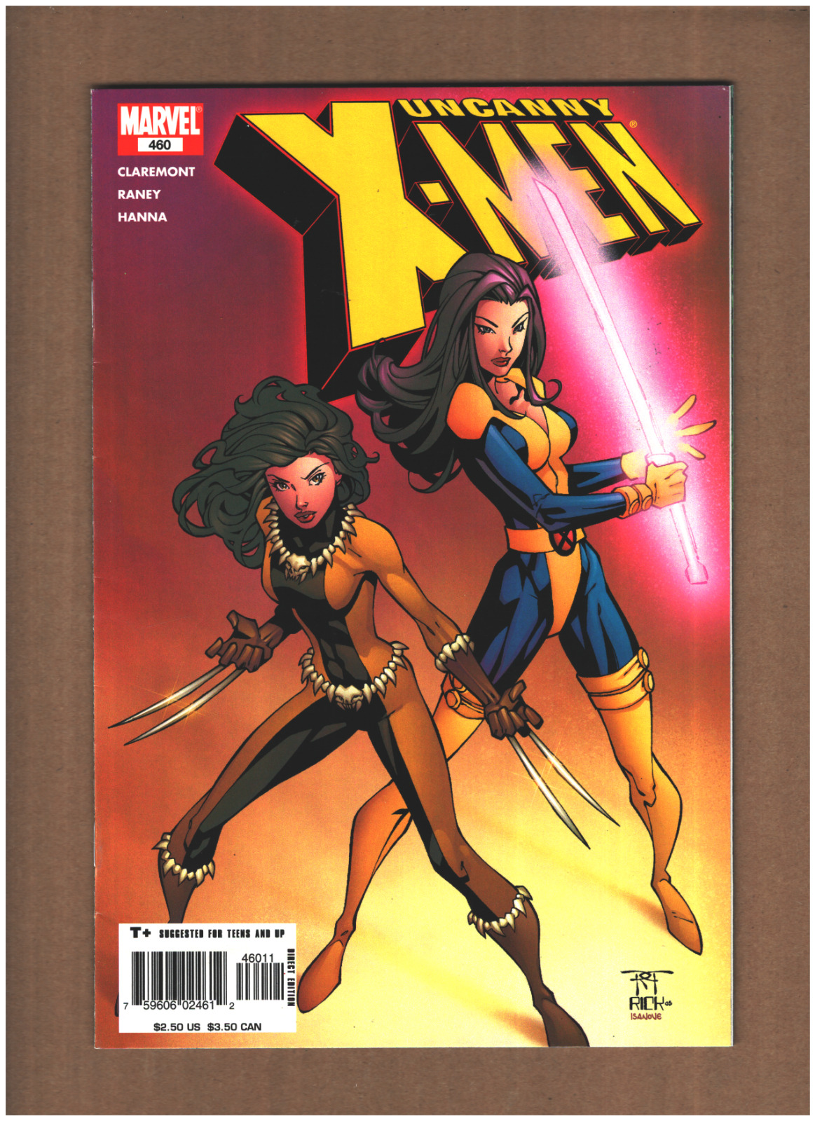 Uncanny X-Men #460 Marvel Comics 2005 WOLVERINE PSYLOCKE X-23 FN/VF 7.0