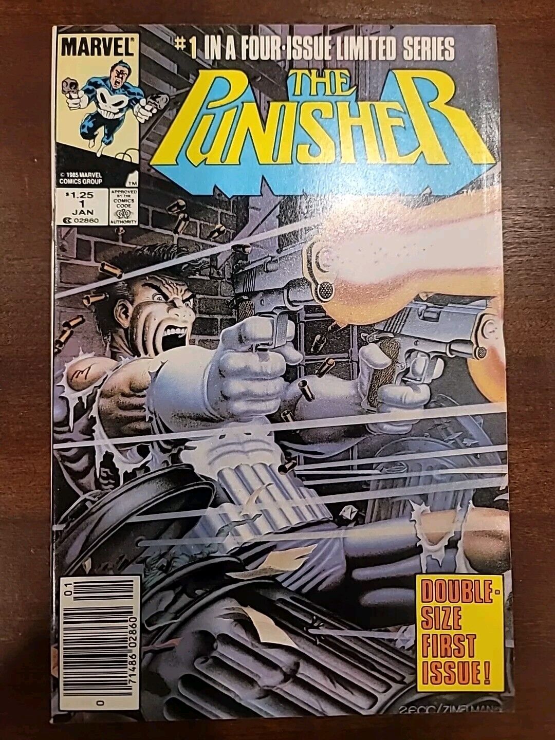 The Punisher #1 Limited Series (1985) - 1, 2, 3 - 1st Solo Series Newsstand