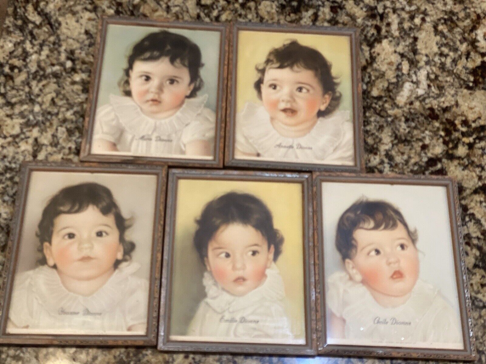 Five Dionne Quintuplets 1935, In Old Frames, Very Cool
