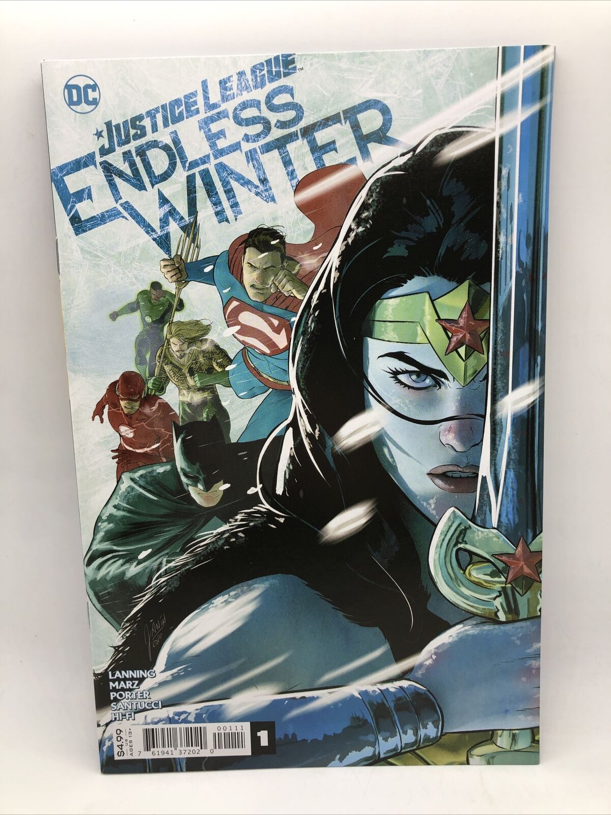 Justice League #1 Endless Winter 