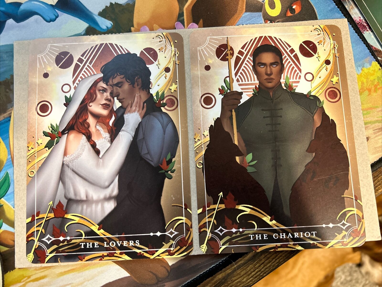 Fairyloot Tarot Cards From Blood and Ash by Jennifer L. Armentrout Complete Set