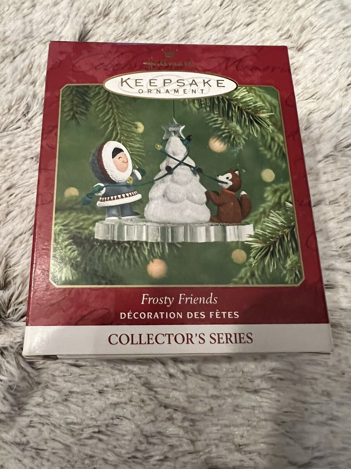 Hallmark 2001 Frosty Friends Keepsake Ornament #22 Christmas Collectible Xmas