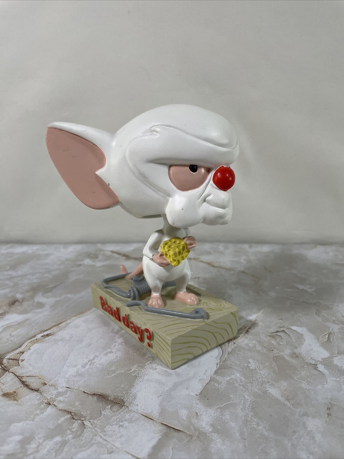 Pinky and The Brain 1997 Warner Bros Store Exclusive Bobblehead Nodder Bad Day?