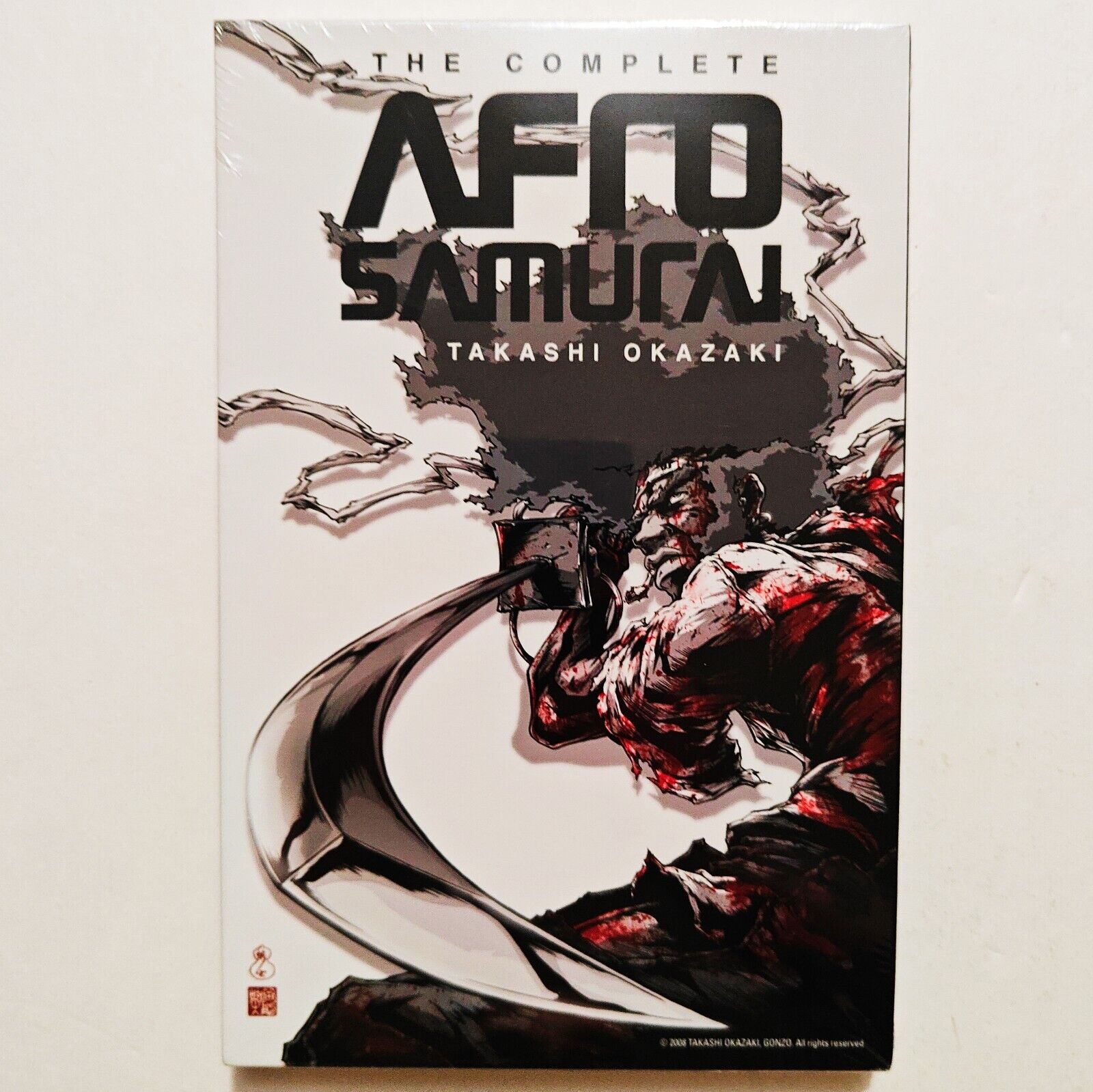 The Complete Afro Samurai (1-2) Box Set Takashi Okazaki Manga DM Variant SEALED