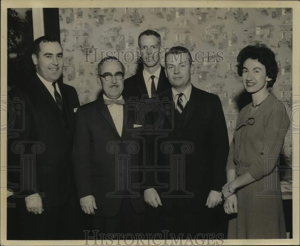 1962 Press Photo Jesuit College Alumni group meets in Ten Eyck, New York