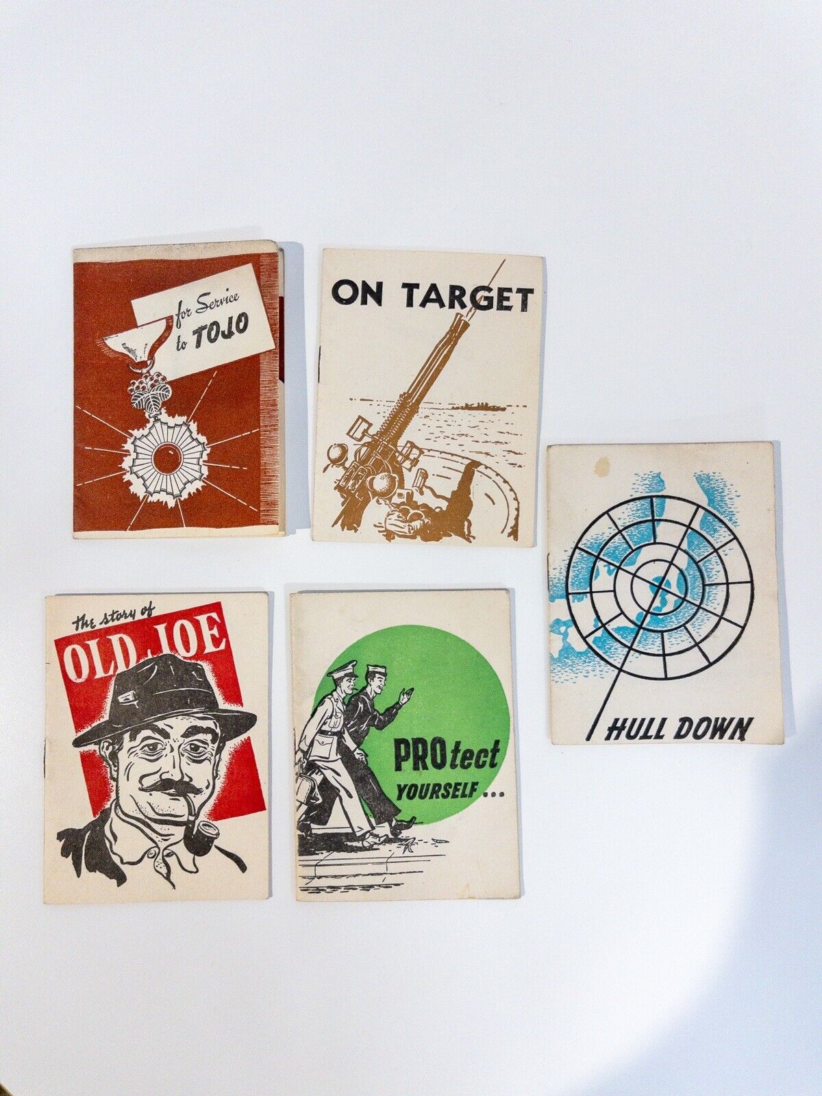 World War II Protect Yourself VD Pamphlets Lot Of 5 Story Of Old Joe