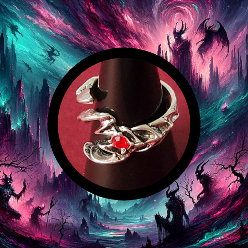 Authentic Demonic Possessed Ring REAL Satanic Haunted Comigula: Demon of Murder