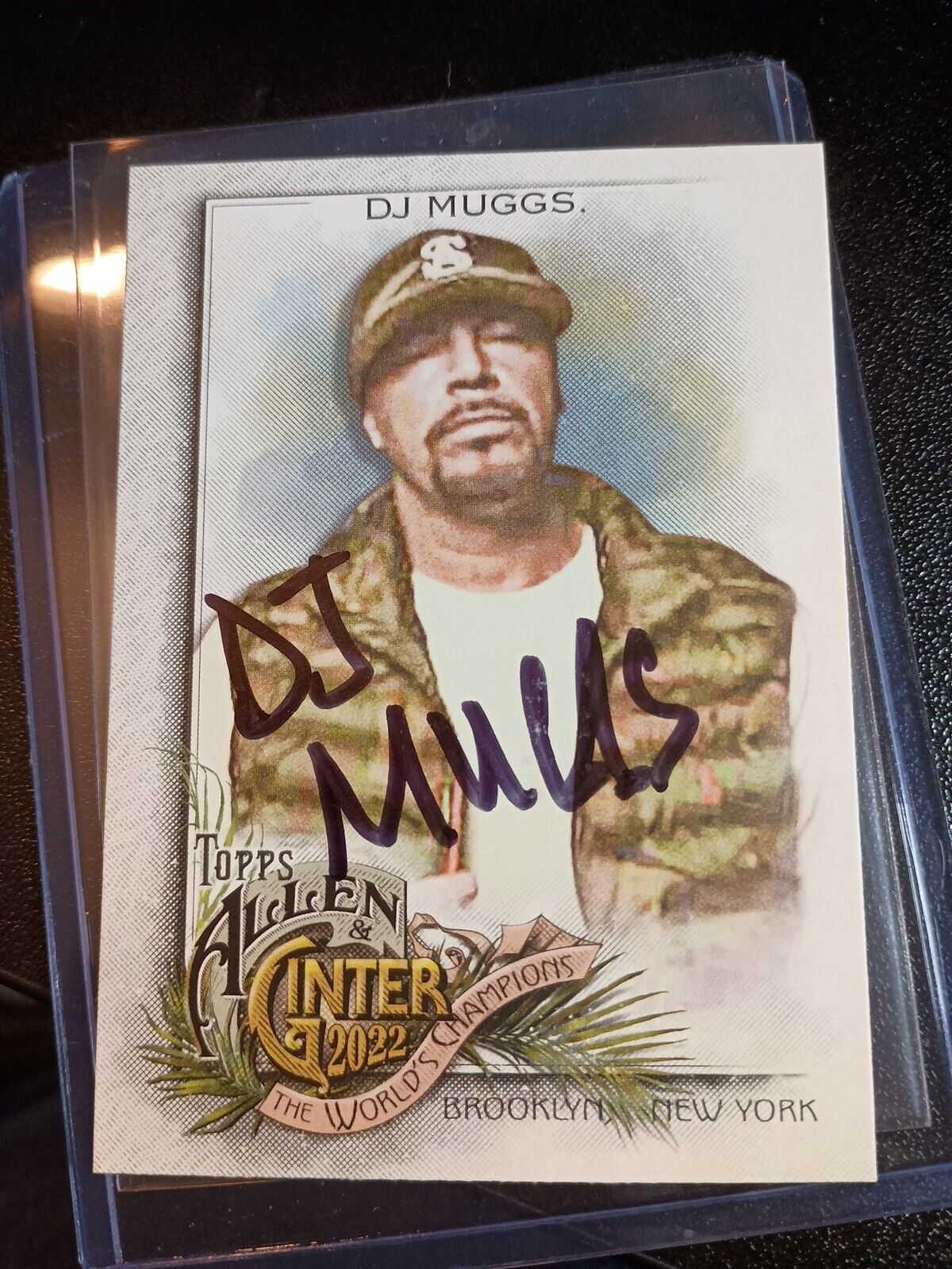 2022 Topps Allen and Ginter DJ Muggs Signed Base #276 Cypress Hill