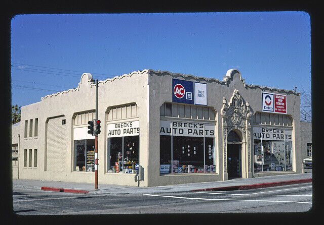 Breck\'s Auto Parts 1922 showroom 7355 Greenleaf Avenue Whittier California Photo