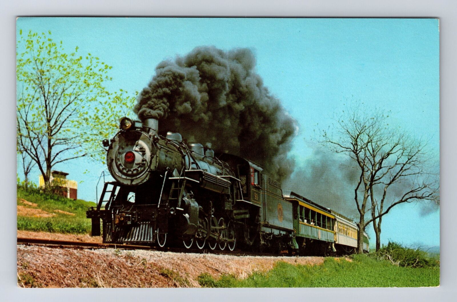 Strasburg PA-Pennsylvania, Train, The Strasburg Rail Road, Vintage Postcard