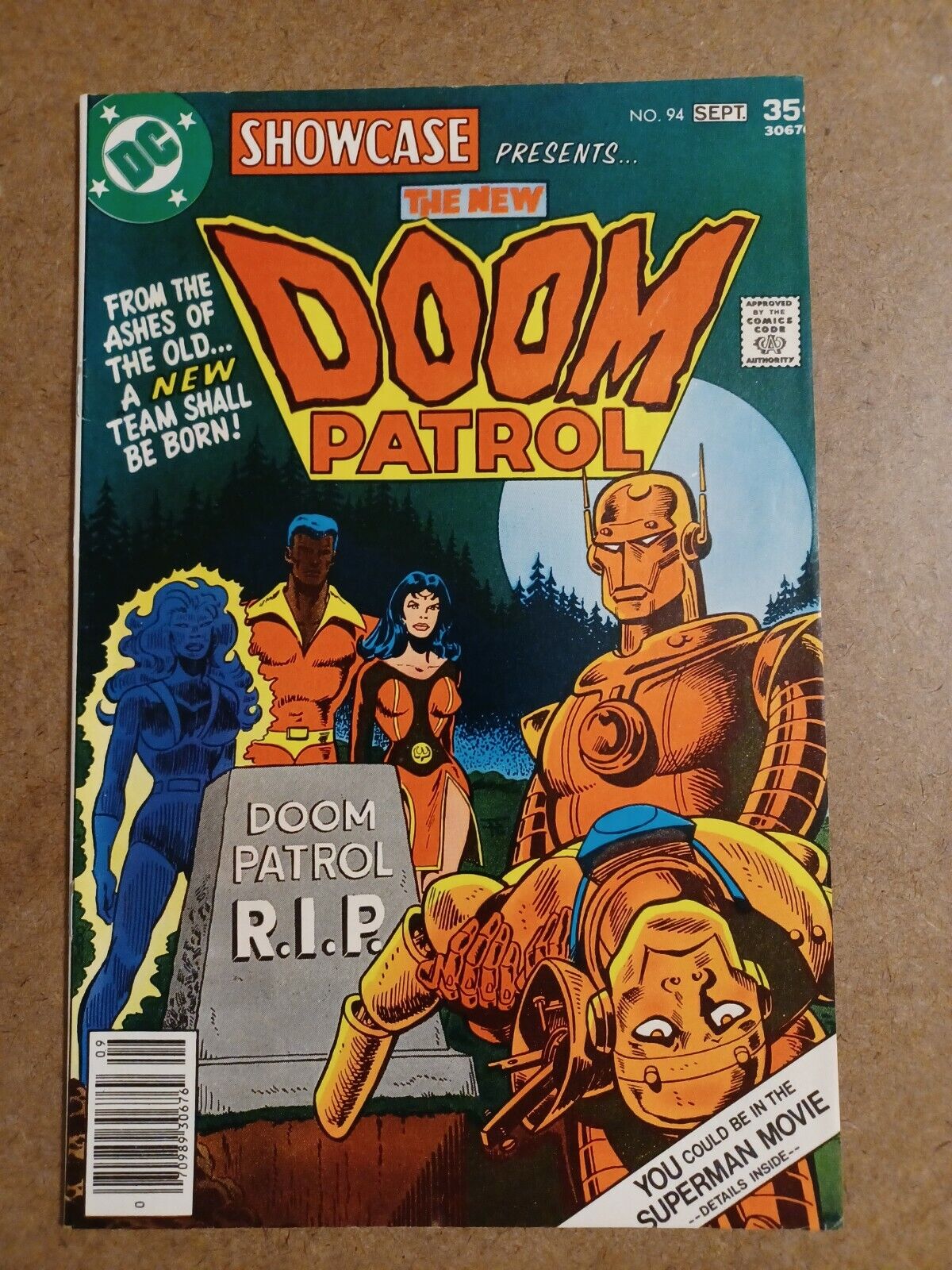 Showcase #94 - 1st App. New Doom Patrol Newsstand - Combined Shipping + Pics