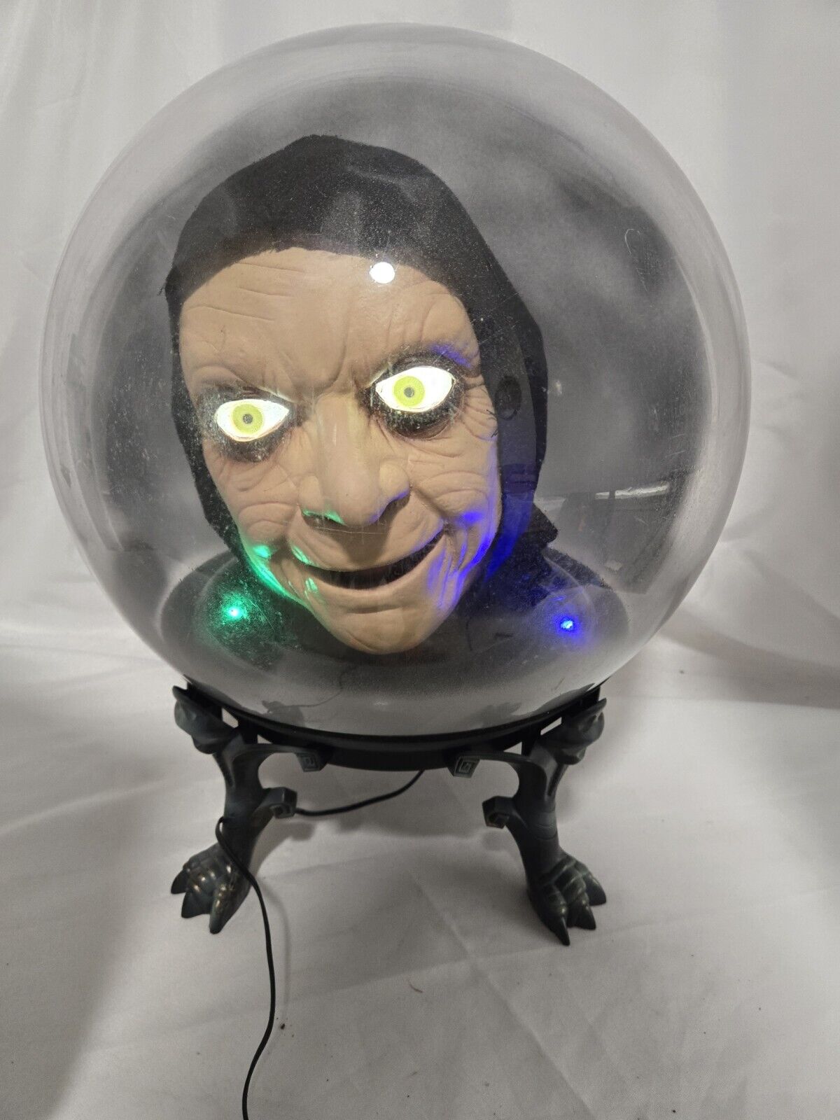 RARE Large Gemmy Animated Spirit Ball Mad Scientist Spirit Halloween Exclusive 