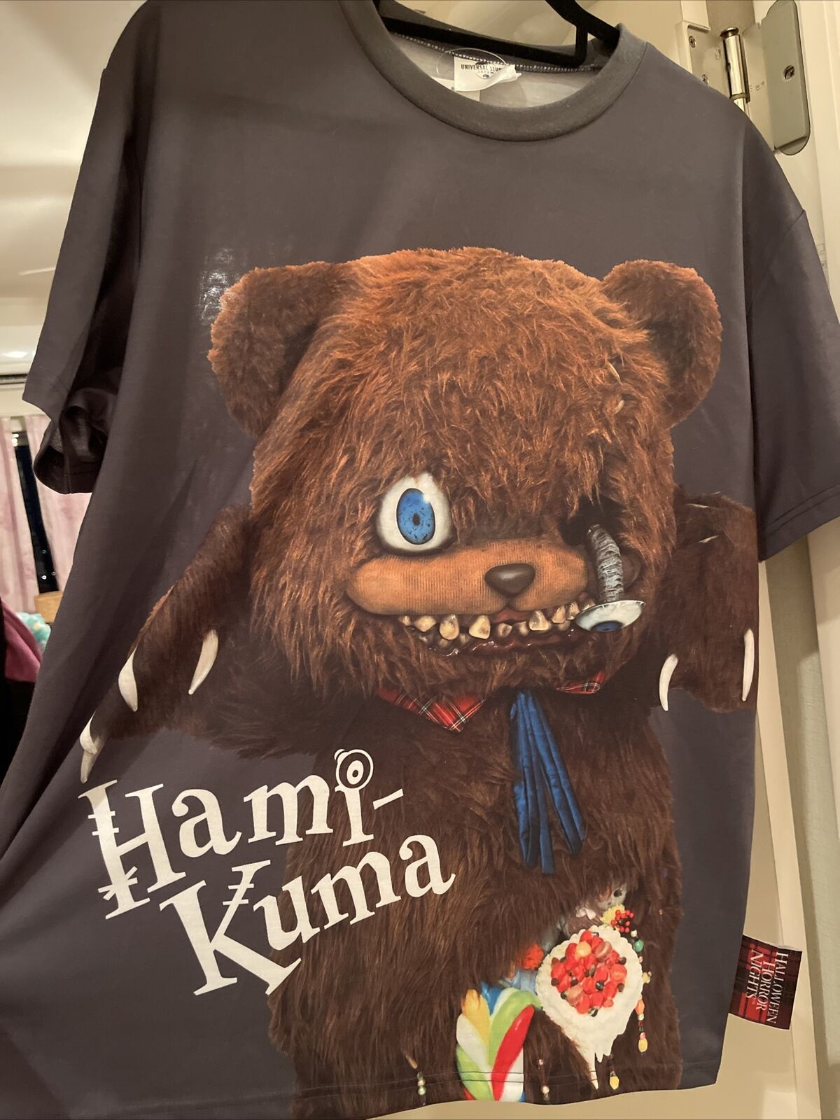 Usj Hamikuma T-Shirt/Halloween/Universal Studios Japan