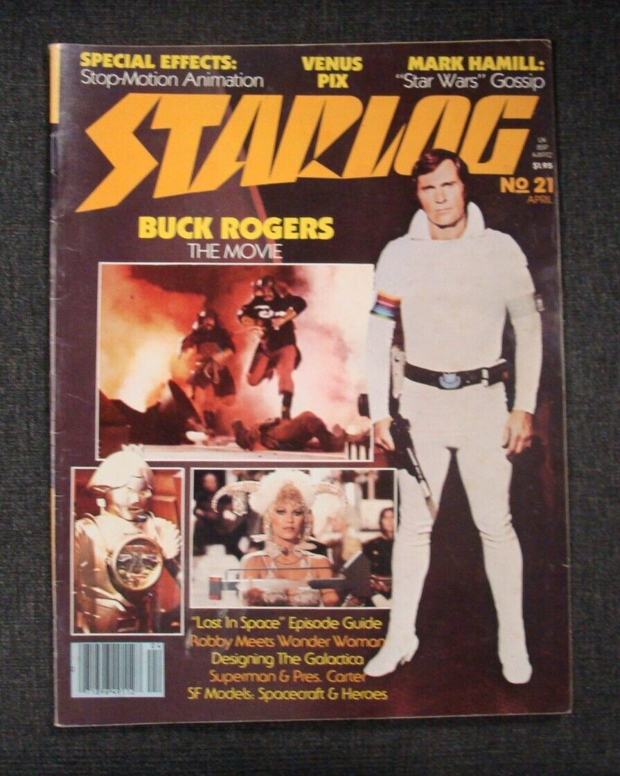 Starlog Magazine #21 Buck Rogers the Movie 1979