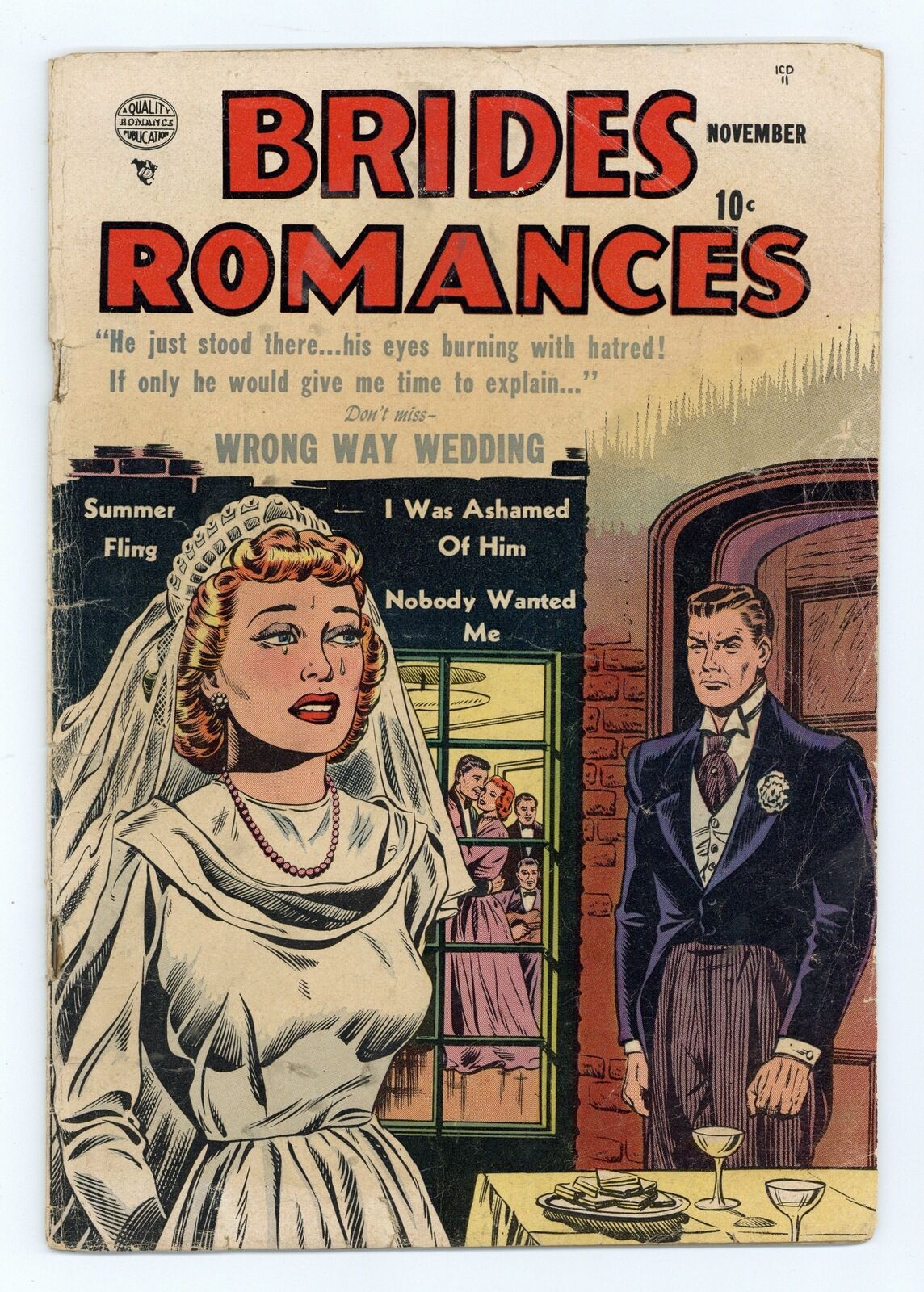 Brides Romances #1 GD+ 2.5 1953