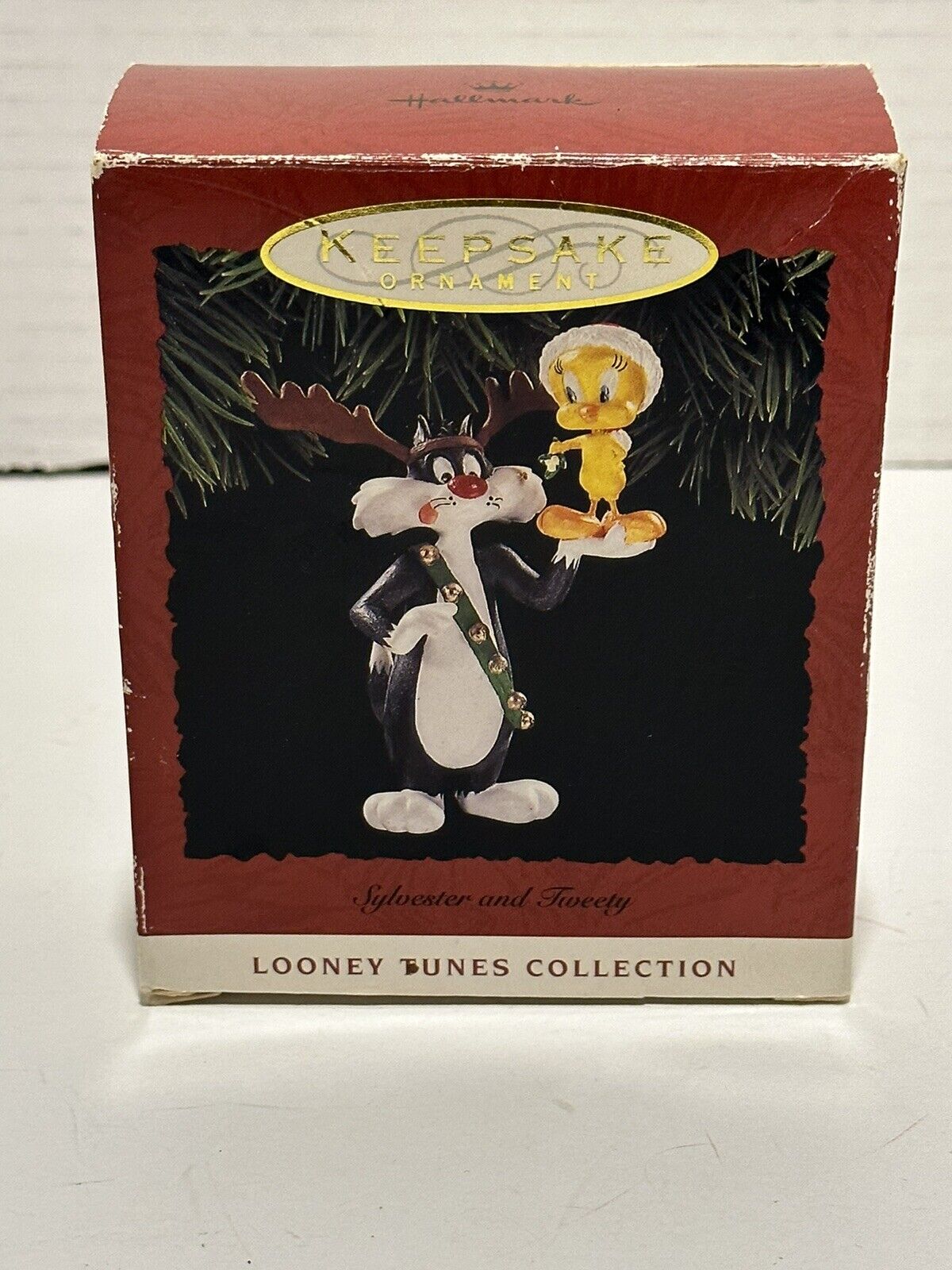 Hallmark Keepsake Ornament Looney Tunes  Collection Sylvester And Tweety 1993