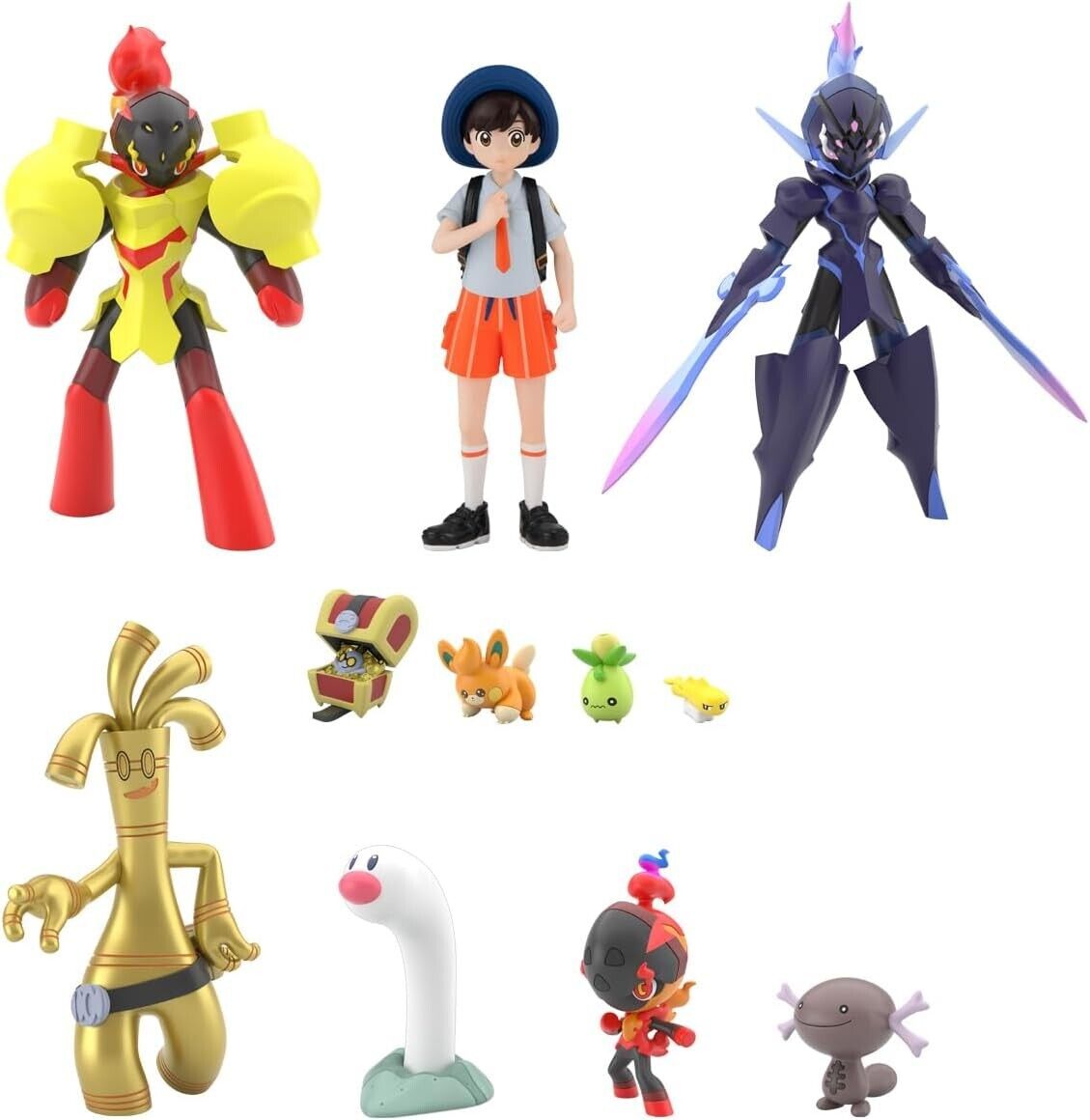 Pokemon Scale World Pardea Region 2 Set All Pokémon Figure Candy Toy Japan PSL