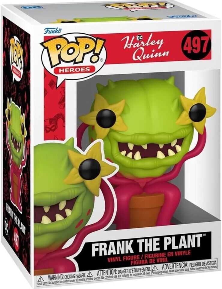 Funko Pop Vinyl: DC Comics - Frank the Plant #497  With Protector