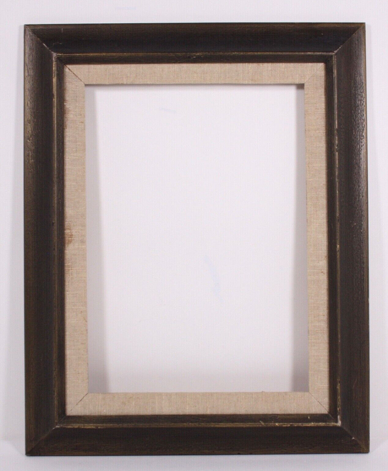 Mid C Mod Vtg 25x20 Metallic Brown Paint Wood Frame for 18x13 or 20.5x15.5 Art 