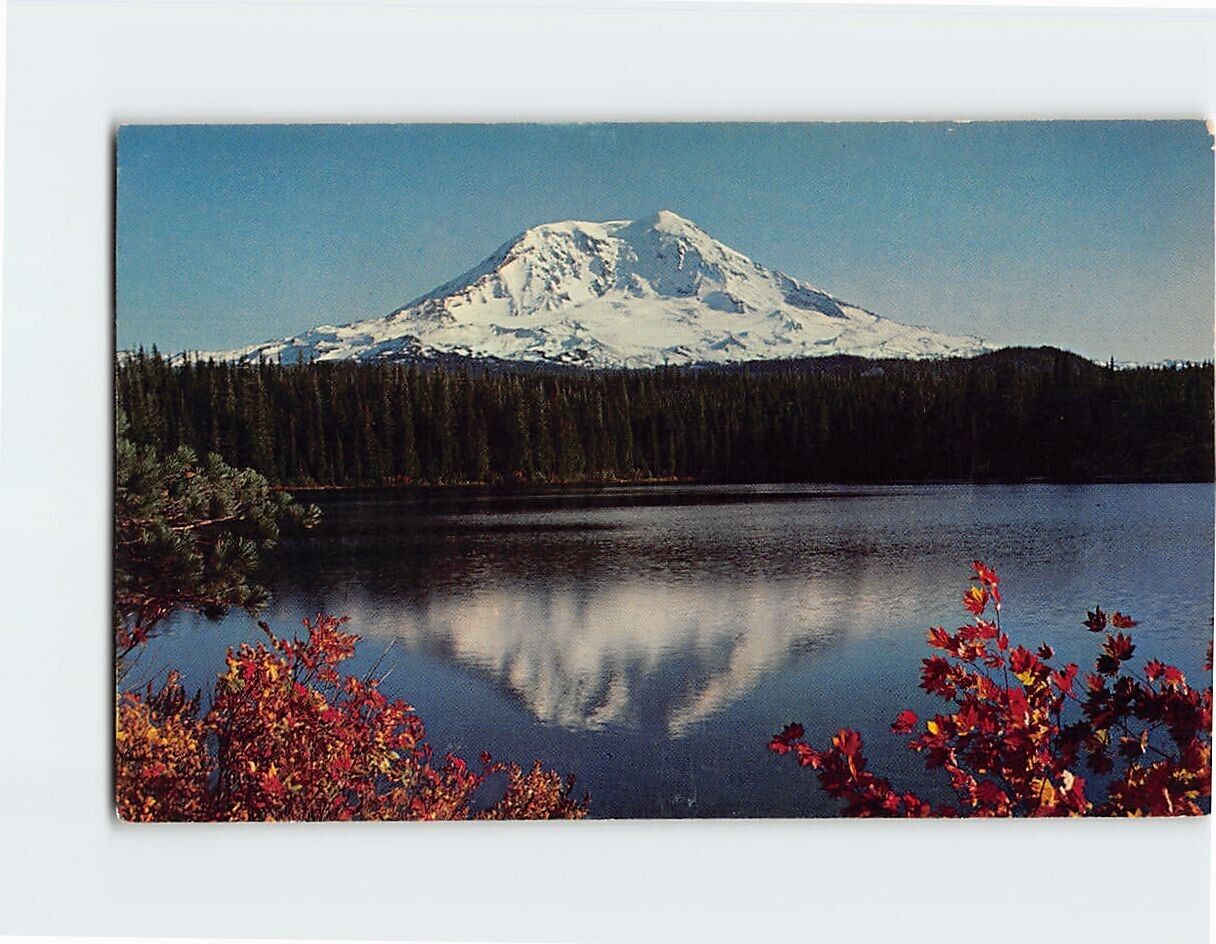 Postcard Mountain and its Reflection Landscape/Nature Scene