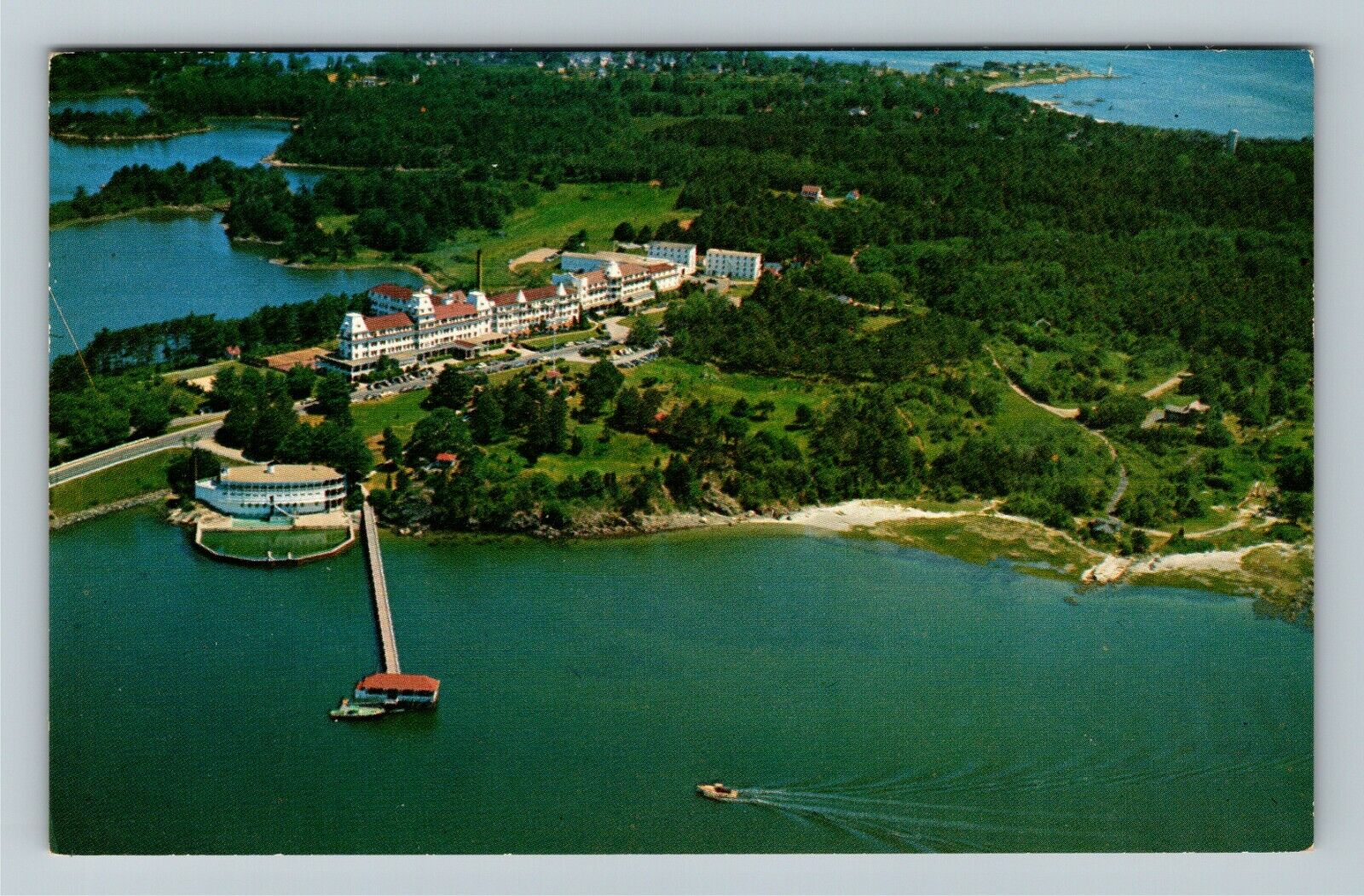 Wentworth By The Sea NH-New Hampshire, Aerial View, c1959 Vintage Postcard