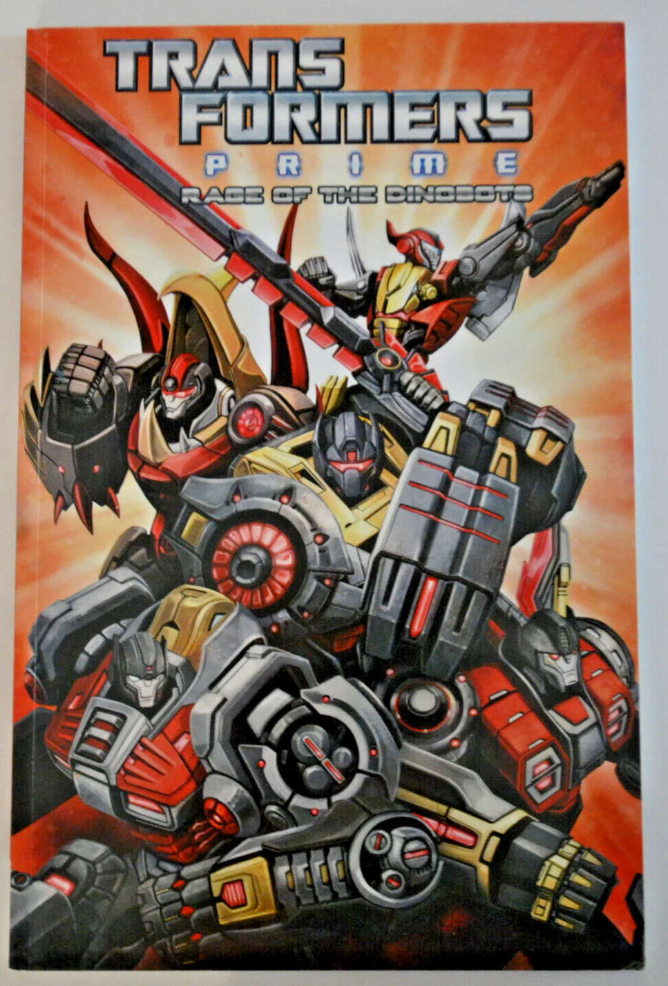 Transformers Prime Rage of the Dinobots IDW TPB