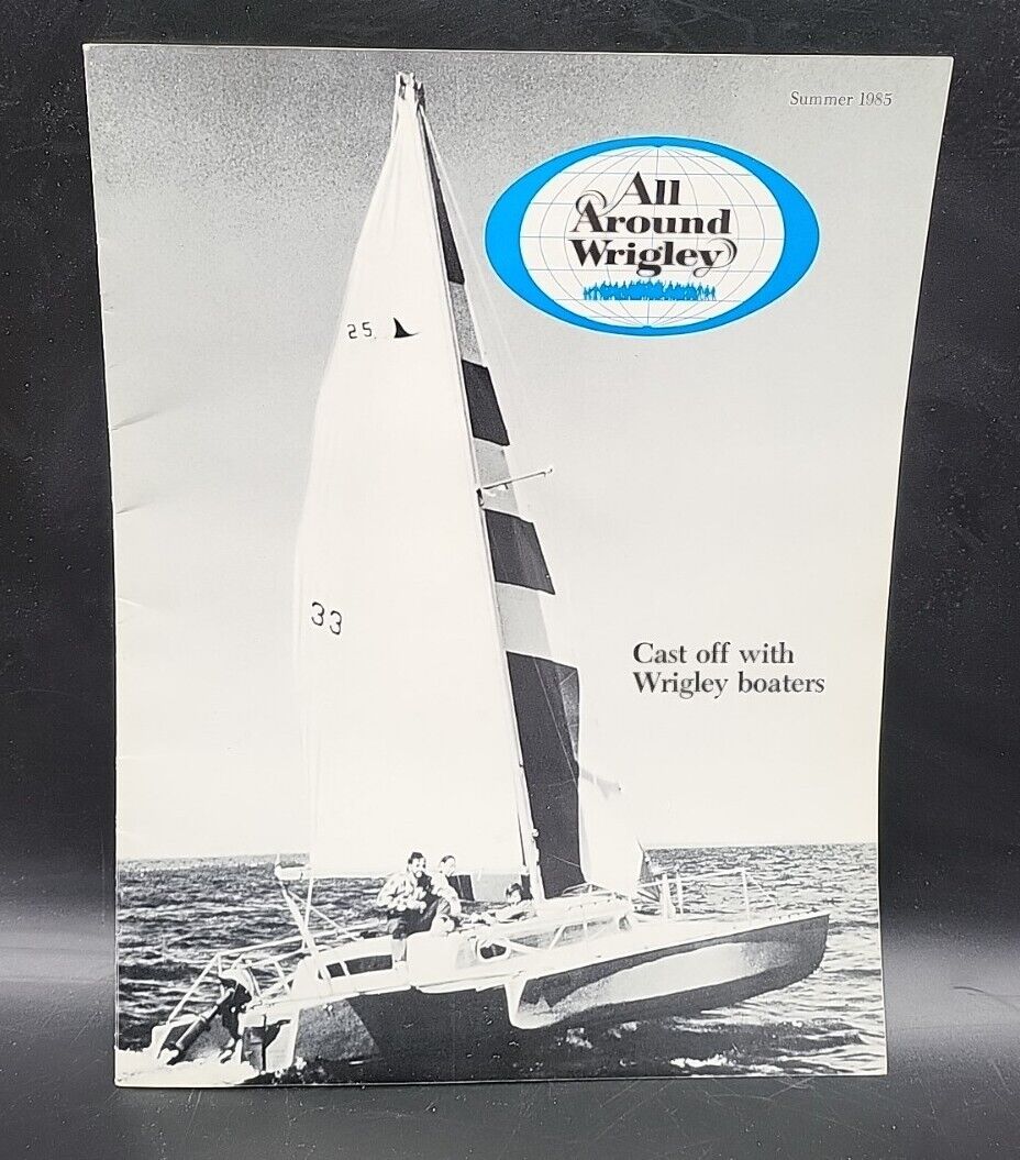Vintage All Around Wrigley's Summer 1985 Brochure 
