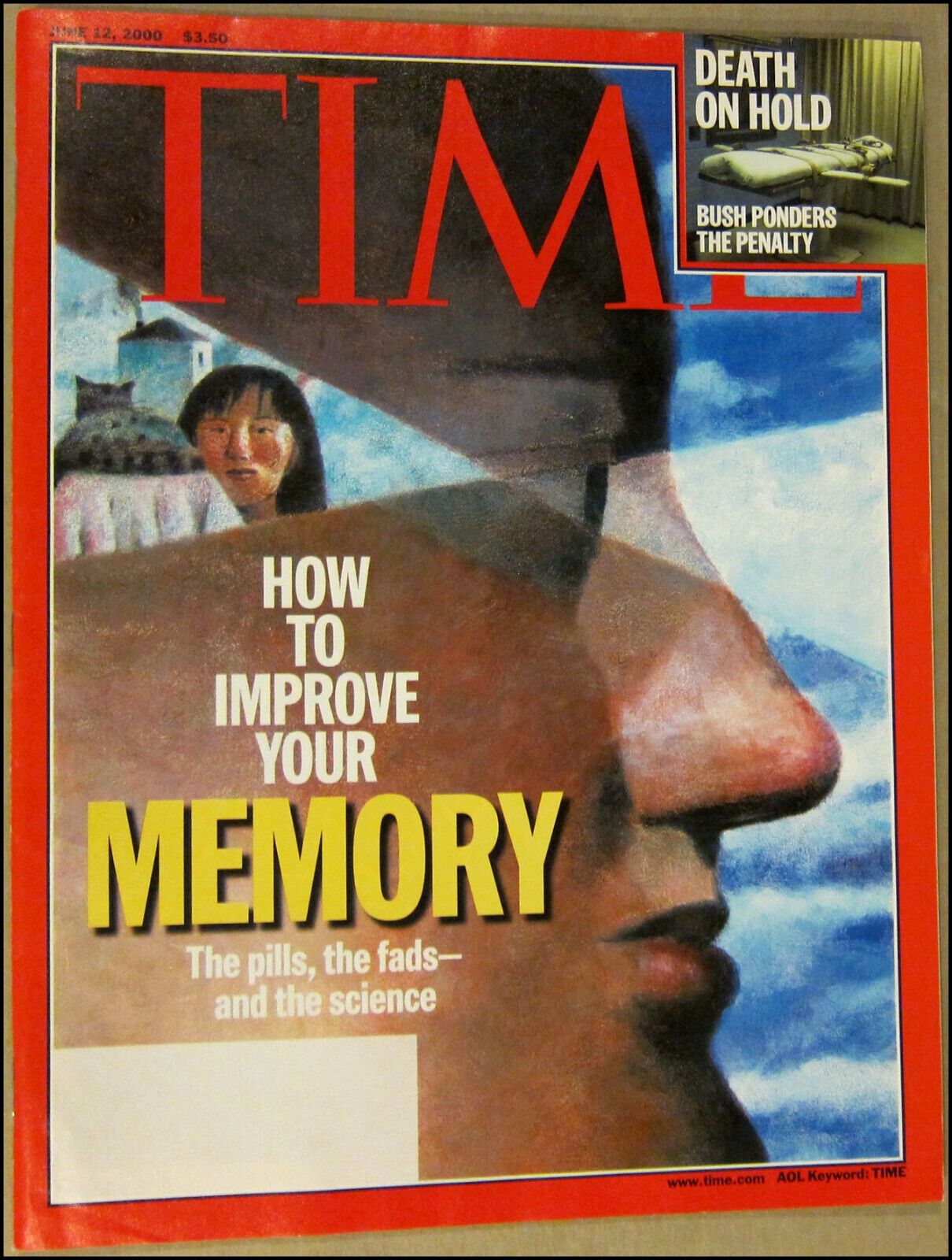6/12/2000 Time Magazine How To Improve Your Memory Death Penalty George W. Bush