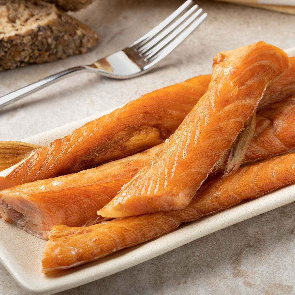 GREAT TASTE COLD SMOKED SALMON BELLIES (5LBS-10LBS) Culinary Dish Fish Delight