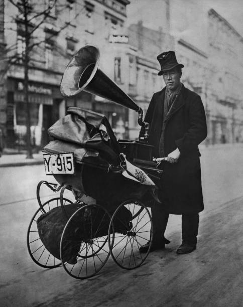 Karl Gerhard, who planning tour world pram, circa 1910. hoping mak Old Photo