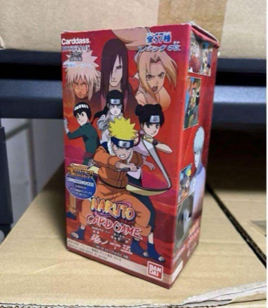 Naruto Cardgame Box Carddass Rare Limited Japanese Booster Set