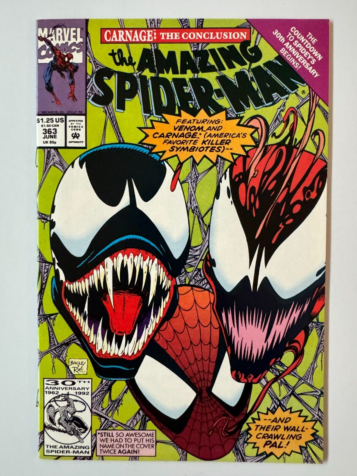 The Amazing Spider-Man #363 - NM+ ? (1992)