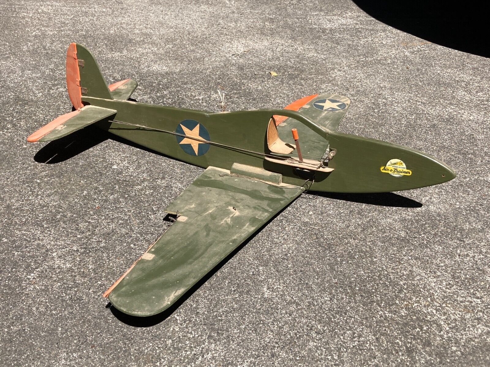 ORIGINAL USAAF COMET AIR-O-TRAINER WWII AIR CADET TRAINING MODEL