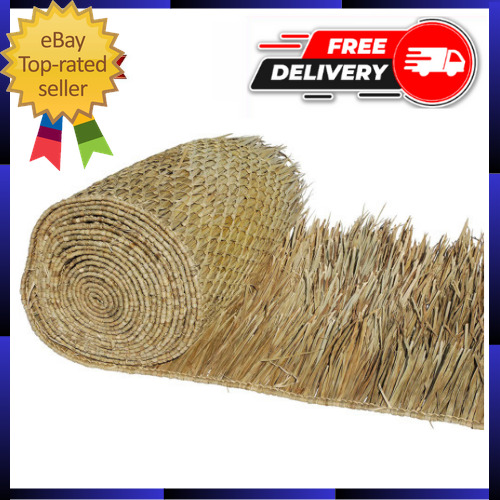 Eco-Friendly Mexican Roof Thatch - Hand-Woven Palm Leaf Roll for DIY Projects